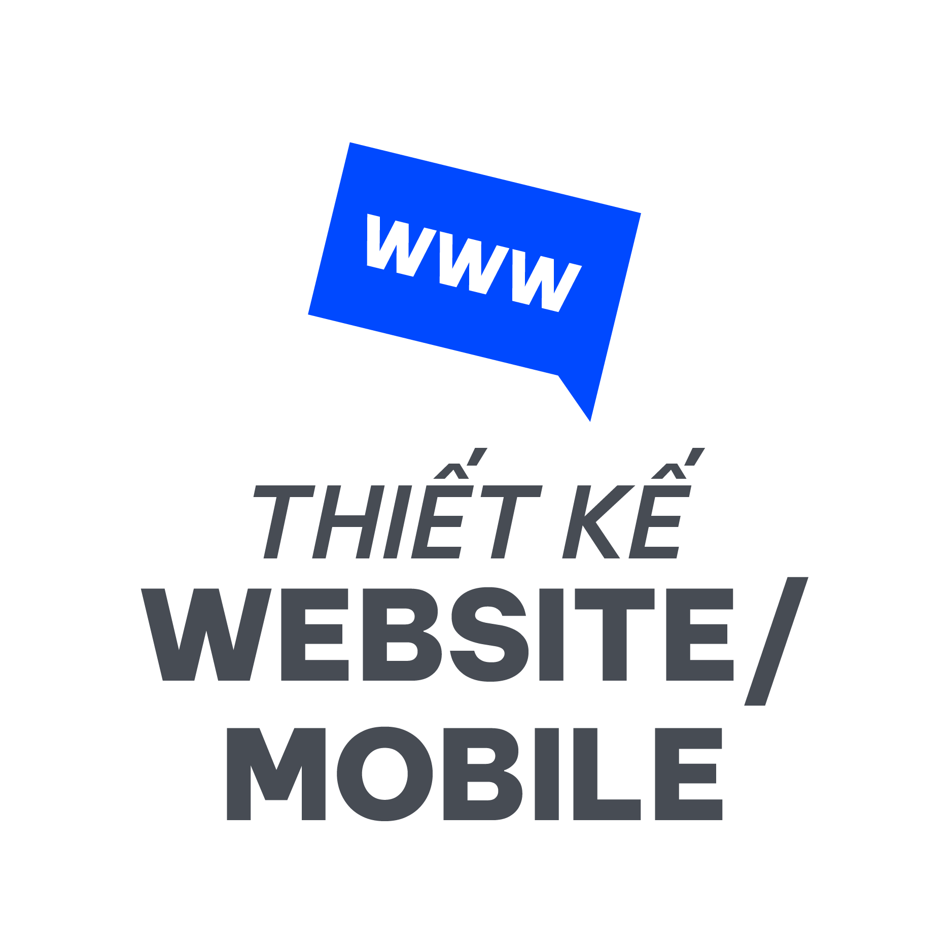 Logo Thiết kế Website & Mobile App